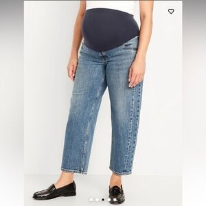 Old Navy Women's Blue Maternity Jeans